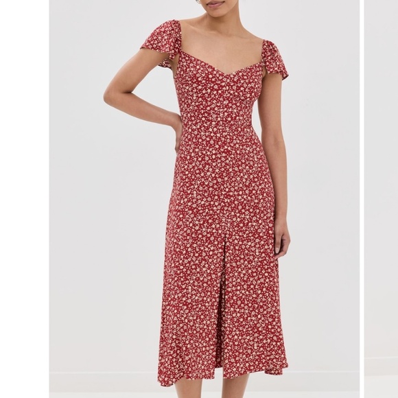 Reformation Baxley Dress - Last Tango EUC - Picture 1 of 10